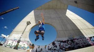 Salto Juan RollerMadrid